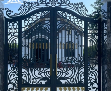 Thi công cổng sắt Bình Dương - Cửa sắt  Trần Đoán